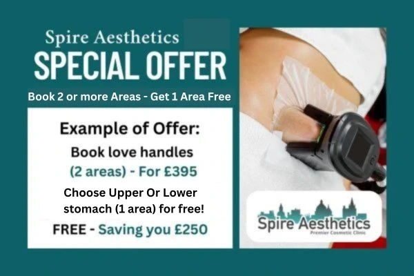 Fat Freezing Promotion Earley from Spire Aesthetics - Book Today!