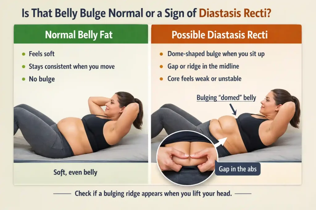 Is That Belly Bulge Normal or a Sign of Diastasis Recti Earley