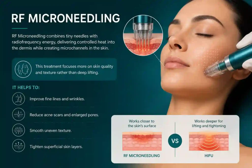 What Does RF Microneedling Do That HIFU Alone Cannot Earley