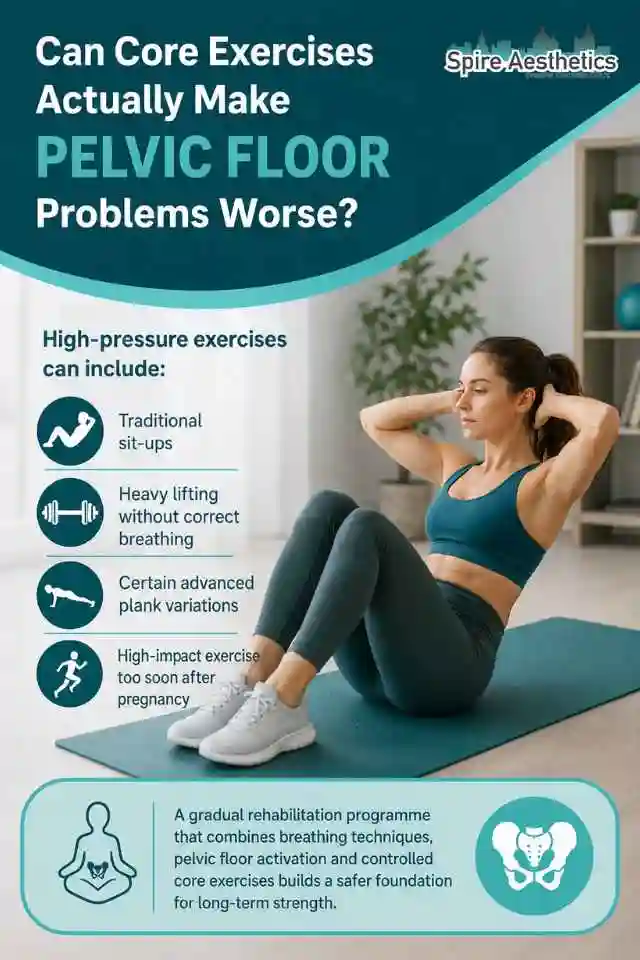 Can Strengthening Your Core Alone Actually Make Pelvic Floor Problems Worse Earley?